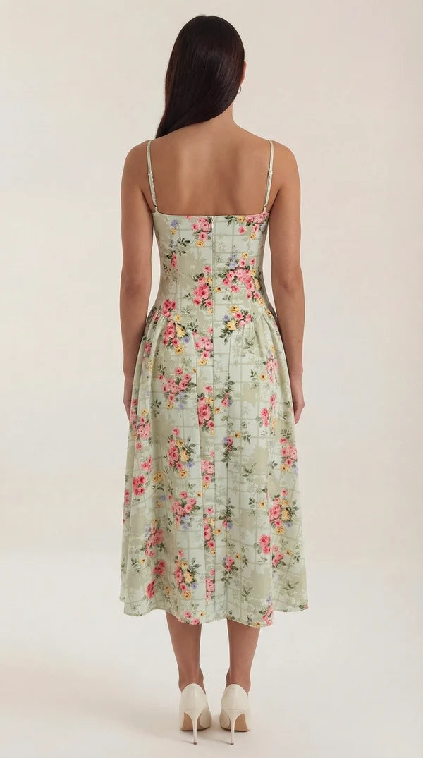 Odette Romantic Corset Midi