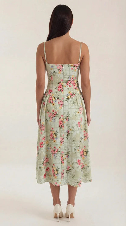 Odette Romantic Corset Midi
