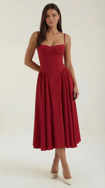 Odette Romantic Corset Midi